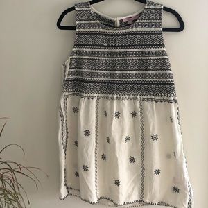 CALYPSO ST. BARTH - Black and White Boho Dress
